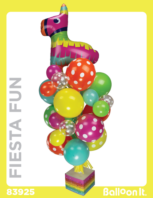 Fiesta Fun Balloon It Bunch. All-in-one Complete DIY Kit (1) - Balloon It