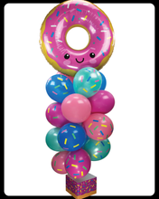 Load image into Gallery viewer, Donut Party Balloon It Bunch. All-In-One Complete Kit
