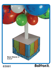 Load image into Gallery viewer, Shark Bite Birthday Balloon It Bunch. All-in-one Complete DIY Kit (1) - Balloon It
