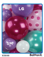 Load image into Gallery viewer, Floral Fairy Sparkle Balloon It Bunch. All-in-one complete DIY Kit (1) - Balloon It
