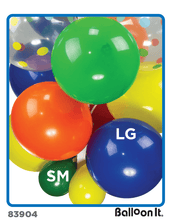 Load image into Gallery viewer, Block Party Balloon It Bunch. All-in-one complete DIY Kit (1) - Balloon It
