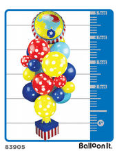 Load image into Gallery viewer, Circus Party Balloon It Bunch. All-in-one complete DIY Kit (1) - Balloon It
