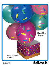 Load image into Gallery viewer, Donut Party Balloon It Bunch. All-In-One Complete Kit
